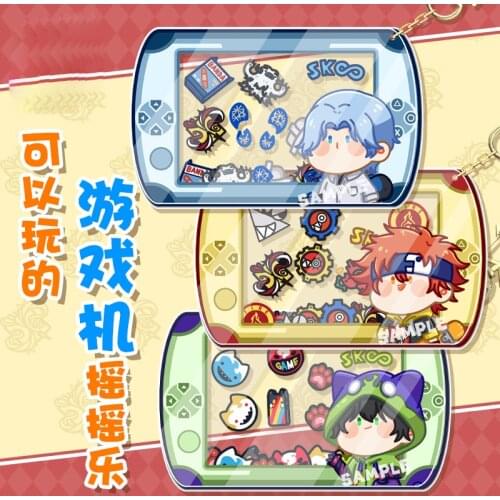 SK EIGHT SK8 the Infinity REKI SNOW MIYA Shake Fighter Bag Pendant Anime Keychain Cartoon Keyrings Toy Cosplay Birthday Gifts