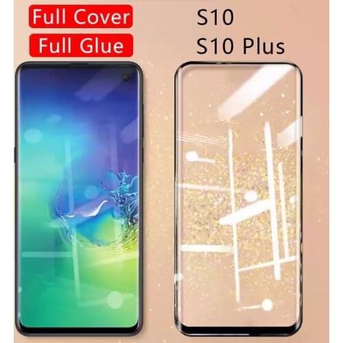Protective glass for samsung s10 plus screen protector tempered glas on galaxy s 10 10s s10plus samsungs10 film samsun galaxi 3d