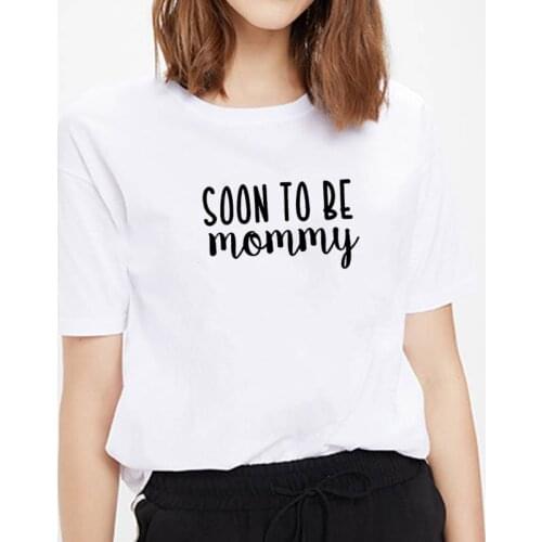 SOON TO BE Stylish T Shirt for Women Summer O-neck Tee Shirt Femme Short Sleeve Women Cotton T Shirt Top Harajuku T-shirt Femme