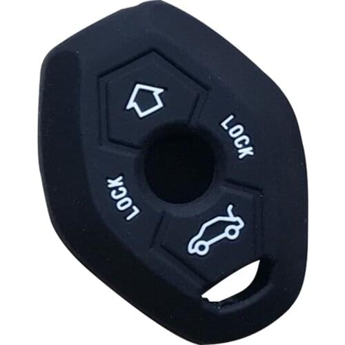 1 Pc Brand New Silicone Car Key Remote Case Cover Sticker For BMW X3 X5 Z3 Z4 3 5 7 Series Car Accessories
