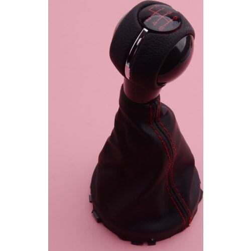 CITALL 6 Speed Manual Gear Shift Knob Cover Gaiter Boot Fit for Mini Cooper F55 F56 F54 F57 F60