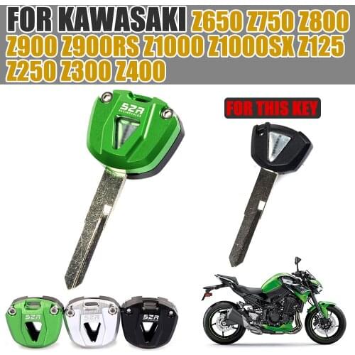 For Kawasaki Ninja250 Ninja400 Ninja650 Z1000 Z800 Versys650 KLE650 Zzr400 keys cap decoration Motorcycle Modification Aluminum