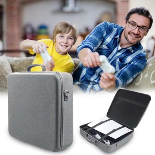 Travel Carrying Case Portable Waterproof Travel Bag Fits For PS5 Game Console Host Models Storage Bag Drop Shipping Wholesale