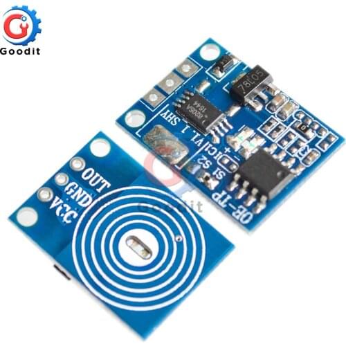 10A Capacitive Touch Switch Module Digital Touch Sensor LED Dimming 10A Drive multi-mode for lighting control Indoor etc