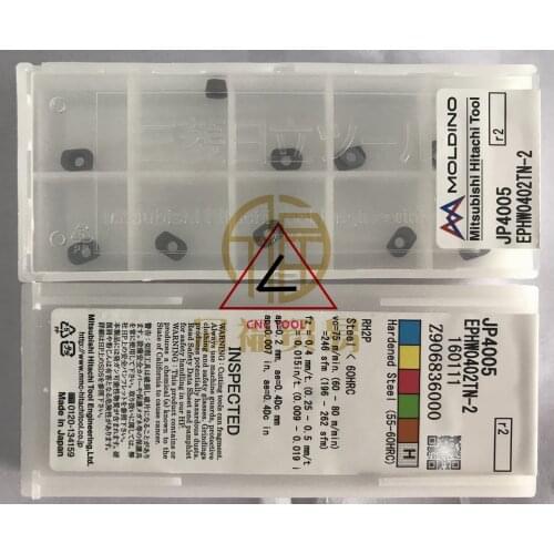 EPHW0402TN-2 JP4005 10pcs Hitachi high cutting performance CNC indexable inserts