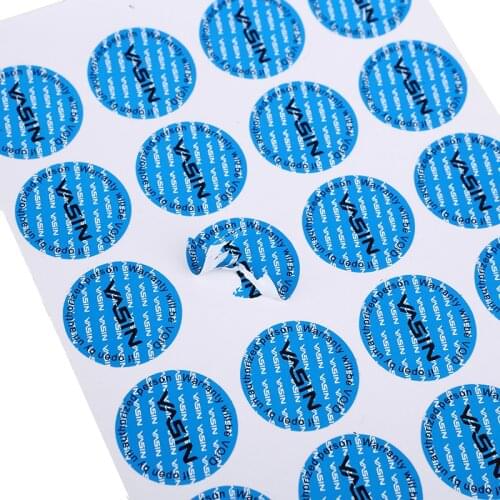 Fragile Paper Material Type Custom Logo Warning Security Label Sticker