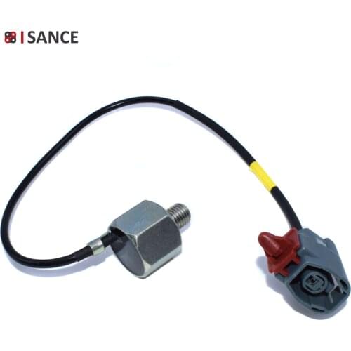 ISANCE Detonation Knock Sensor E1T50471 ZL0218921 ZL02-18-921 For Mitsubishi Lancer Evo Evolution 4 5 6 Mazda 323 BJ Series