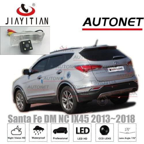 JiaYiTian camera for Hyundai santafe DM For hyundai ix45 IX45 2013~2018 CCD Night Vision Backup camera reverse camera parking