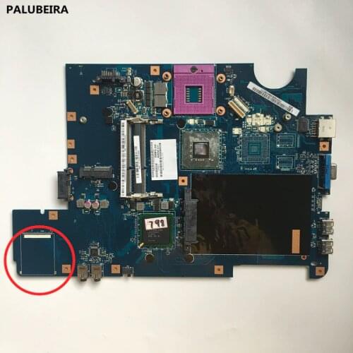 PALUBEIRA Laptop motherboard for Lenovo G550 PC Mainboard KIWA7 LA-5082P DDR3 All functions fully Tested