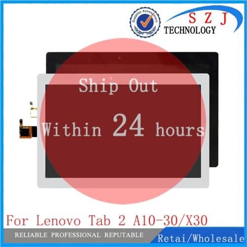 New 10.1 inch tablet For Lenovo Tab 2 A10-30 YT3-X30 X30F TB2-X30F x30 Replacement LCD Display Touch Screen Panel Assembly