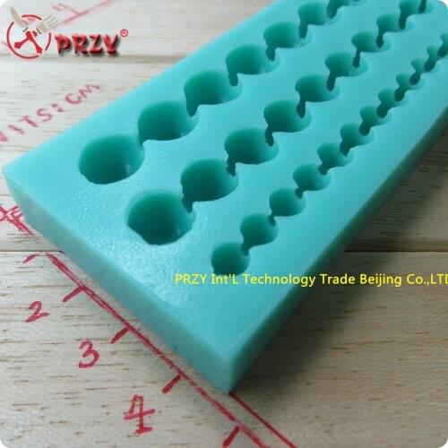 Wholesale hot sale pearl chocolate silicon mold fondant Cake decoration mold NO.:si295