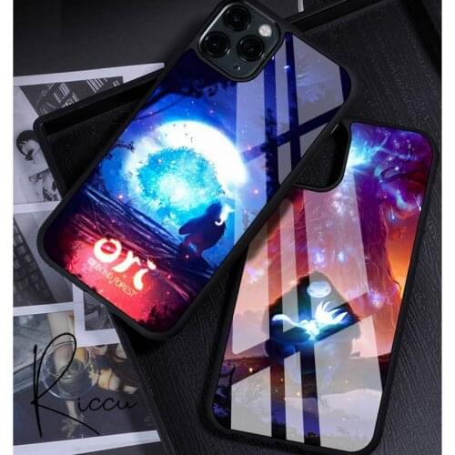 Ori And The Blind Forest Phone Case Rubber for iPhone 12 11 Pro Max XS 8 7 6 6S Plus X 5S SE 2020 XR 12 Mini case