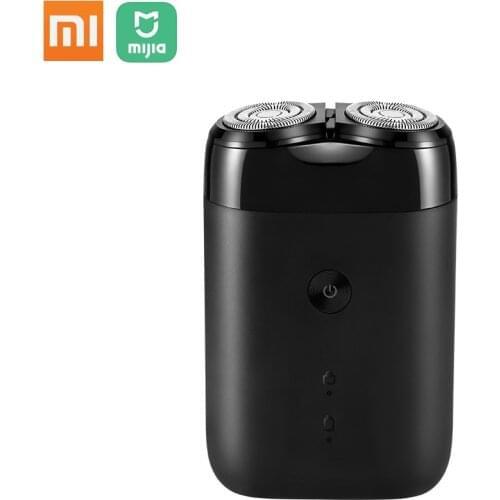 Original Xiaomi Mijia Electric Shaver 2 Floating Head Portable Waterproof Razor Shavers USB Rechargeable Steel Mens