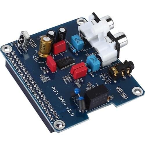PIFI Digi DAC+HIFI DAC Audio Sound Card Module I2S Interface For Raspberry Pi 3 2 Model B B+Digital Pinboard V2.0 Board SC08