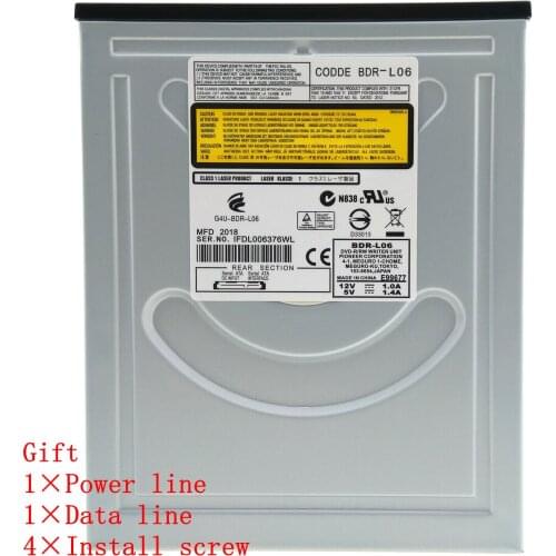 Pioneer 8x Internal Blu Ray combo DVD/CD Burner Writer Drive BDR-L06+SATA Cable