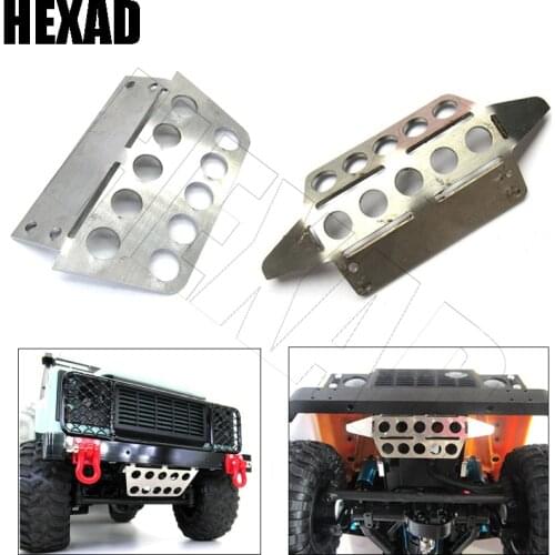 Suitable for MN Model 1/12 D90 D91 Remote Control Car Spare Parts Upgrade Metal Front Armor Protective Cover Armor