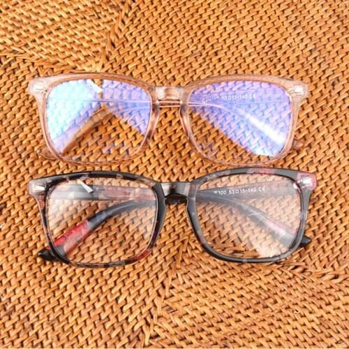 Transparent Computer Glasses Frame Women Men Anti Blue Light Round Eyewear Blocking Glasses Optical Spectacle Eyeglasses