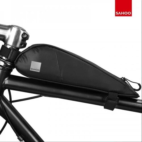 Sahoo Bicycle Top Frame Bag Cycling MTB Road Bike Scooter Cross Rail Beam Upper Tube Pannier Storage Pouch 122052