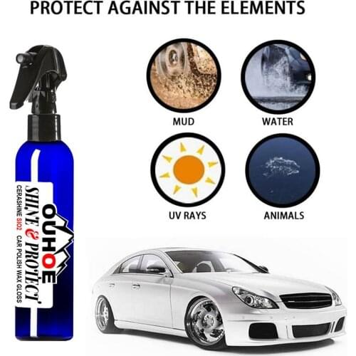 30ML/120ML Car Polishing Sealing Spray Nano Ceramic Coating Scratch Repair Agent Removal Oil Film/Dust/Stains Car Cleaning Tools