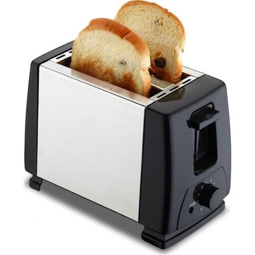 2 Slices Stainless steel toaster Automatic Fast heating bread toaster Household Breakfast maker Sonifer