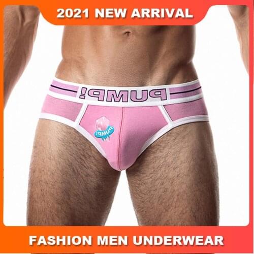 New Arrival Cotton Sexy Mans Underwear Briefs Underpants Quick Dry Mens Briefs Bikini Gay Underwear Innerwear Gay Cueca