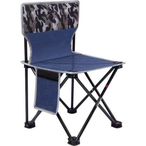 Outdoor Portable Folding Fishing Chair Travel Camping Beach Hiking Picnic Foldable Seat Fishing Tool Fold Chair Outdoor