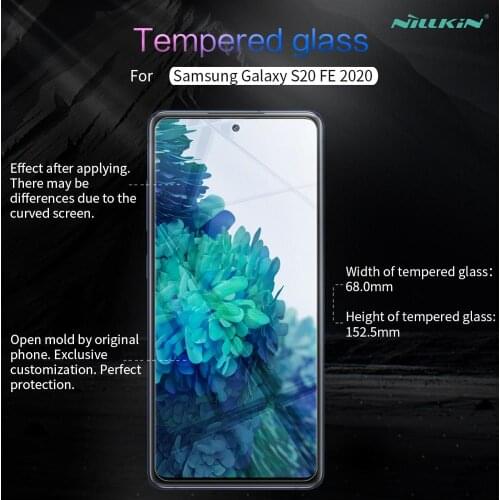 Anti-Explosion Glass Screen Protector for Samsung Galaxy S20 FE 2020 H+Pro Screen Protectors Tempered Glass High Quality Nillkin