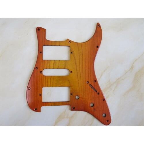 1PCS solid Ailanthus wood STRAT GUITAR HSH Pickguard #3148