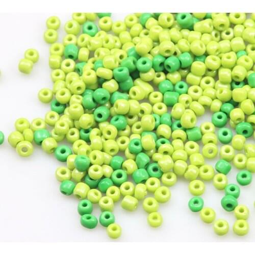 200Pcs/Lot 4mm Effect of The Lacquer That Bake Charm Czech Glass Seed Beads DIY Bracelet for Jewelry Making Accessories