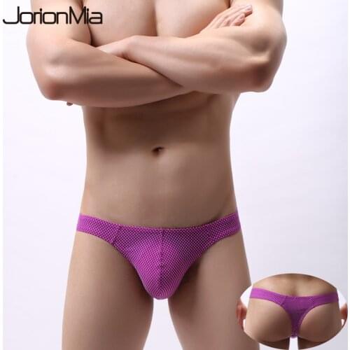 2019 Mens Underwear Sexy Personal Briefs Bikini G-string Thong Jocks Tanga Underpants Man Penis Pouch Shorts Exotic T-back B703