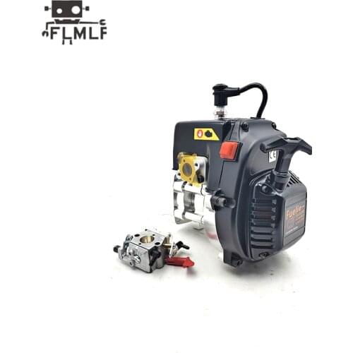 38CC 2-Stroke 4-Bolt Engine (with NGK Spark Plug and 1191 Carburetor) Fit 1/5 HPI ROVAN ROFUN BAJA Losi 5ive T FG GoPed RedCat