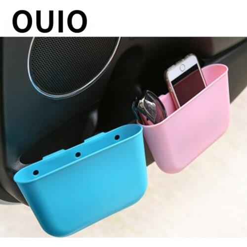 Car Hanging Phone Holder Storage Bag For Opel Astra h j g k Insignia Corsa d vectra c zafira b Suzuki Swift Jimmy Grand Vitara