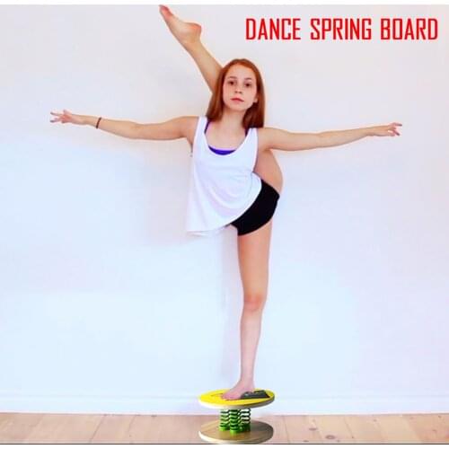 Children Balance Dance Spring Training Board Ballet Yoga Trainer Home Gym Workout Improve Turns Spotting Stability Indoor Sports
