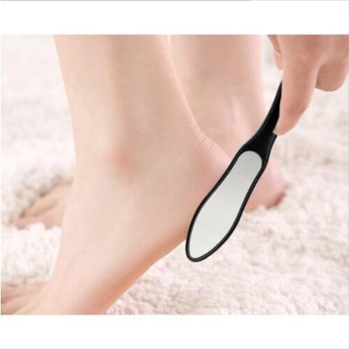 Double Sided Foot Rasp Pedicure Sanding File Cuticle Footholds Scraper Fle for Legs plantillas para los pies 100sets