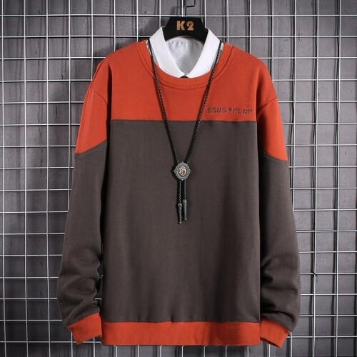 EL BARCO New Spring Men Hoodies Hip Hop Grey Male Sweatshirt Cotton Soft Khaki Tops Shirt Harajuku Red Jacket Coats Size M-3XL