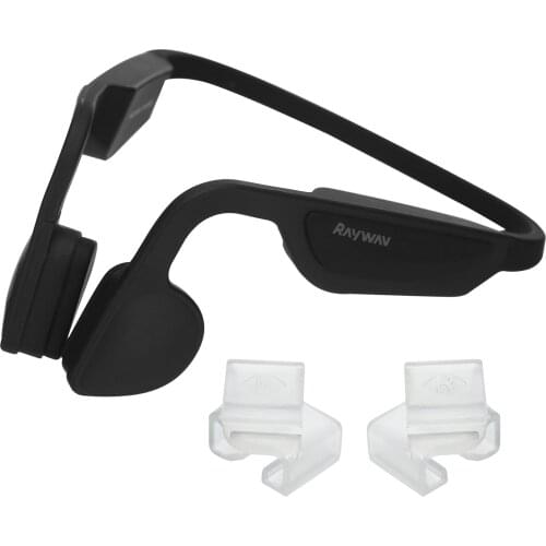 Bone Conduction Headphone Bluetooth5.0 Headset Handfree Wireless Handset with IPX8 Waterproof 16GB MP3 Player Open-Ear with Mic