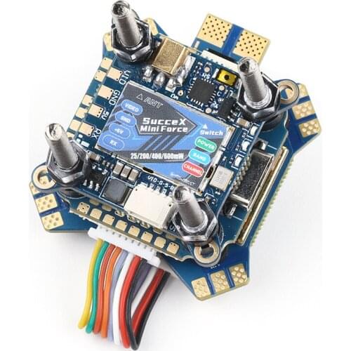 IFlight SucceX-D Mini F7 TwinG Stack with SucceX-D Mini F7 TwinG V2 FC/SucceX Mini 55A 2-6S 4-in-1 ESC for HD FPV system