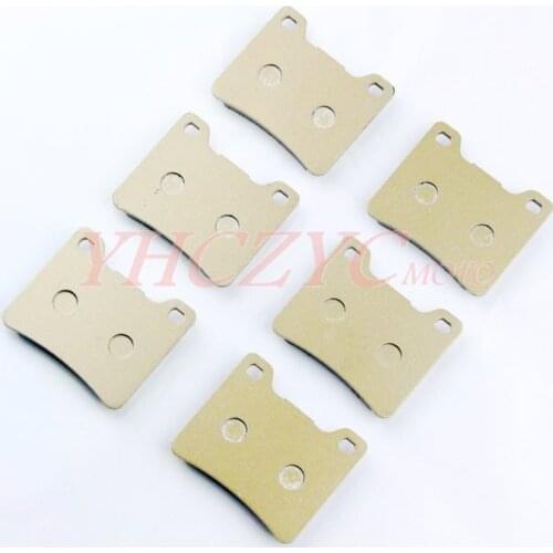 For YAMAHA FZX750 1987/FZ750 1985-1988 Motorcycle front and rear brake pads set