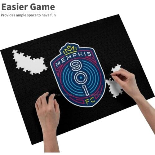 Memphis 901 Fc Jigsaw Puzzle Puzzles For Adults Release Pressure Kids Games Toys Memphis 901 Memphis 901 Logo Memphis 901 Fans