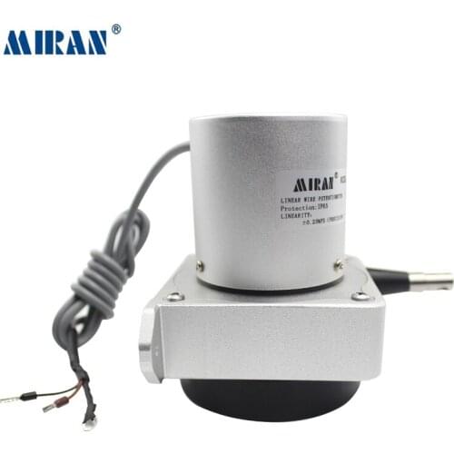 Miran Draw Wire Potentiometer Position Sensor WEP-M 4m Die-casting Machine Used Pull Rope Displacement Transducer Linear Encoder