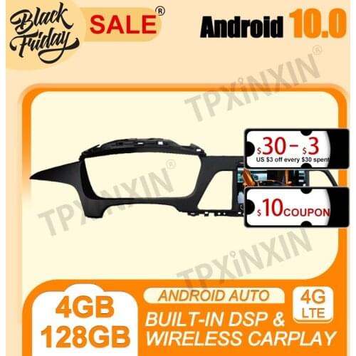 Android 10.0 4G+128G PX6 IPS Carplay For Hyundai Sonata 2015-2017 Multimedia Player Auto Radio Tape Recorder GPS Navi Head Unit