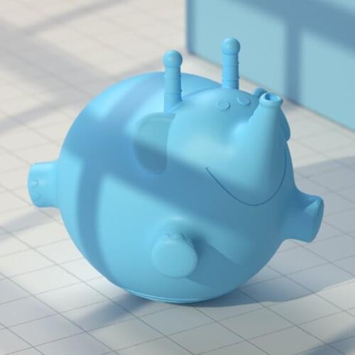 Inflatable Jumping Elephant Toy Outdoor Childrens Animal Rubber Large Thickening Non Slip Juegos Inflables Outdoor Fun BE50AA