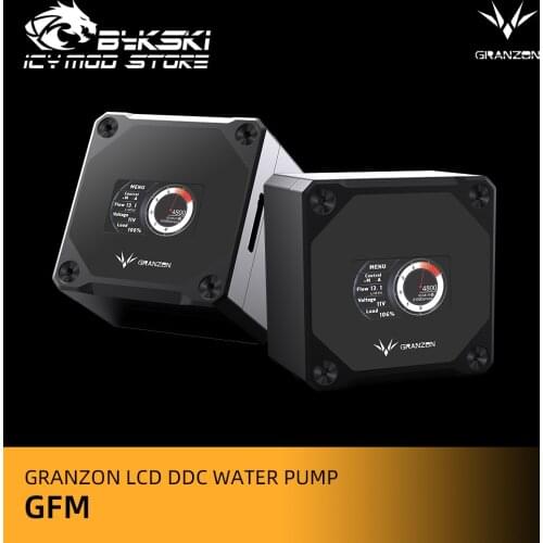 Bykski Granzon Wireless Speed Control 700L/H DDC Pump PC Water Cooling Smart Controll PWM Digital Display Water Cooler Pump GFM