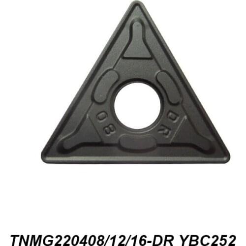Original TNMG 220408-DR 220412-DR 220416-DR TNMG220408-DR TNMG220412-DR TNMG220416-DR YBC252 Turning Tool Of CNC Carbide Insert