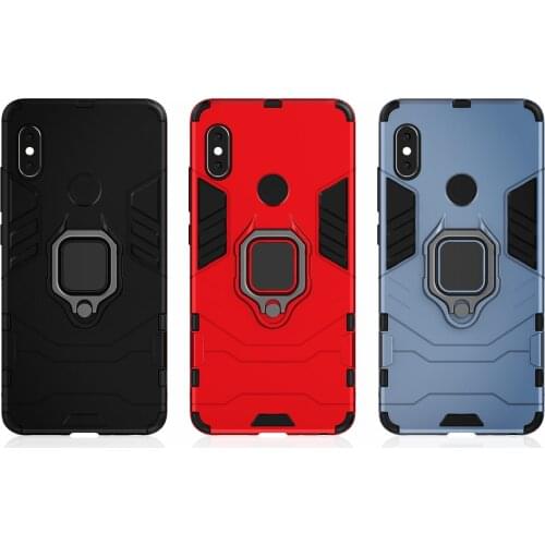 Shockproof Armor for Xiaomi Redmi Note 5 Pro Case Ring Holder Stand Phone Cover for Xiomi Redmi Note 5 PRO Note5 Case 5pro Funda