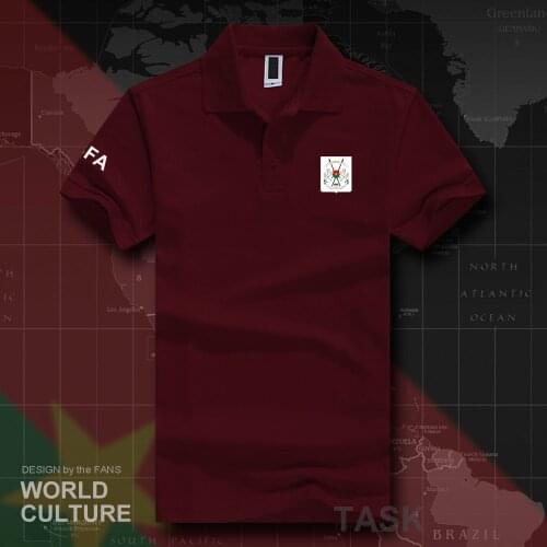 Burkina Faso BFA polo shirts men short sleeve white brands printed for country 2018 cotton nation emblem new fashion