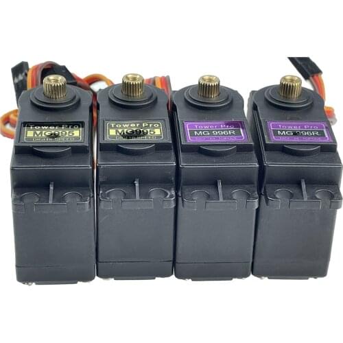 2PCS 13KG 15KG Servos Digital MG995 MG996 Servo Metal Gear for Futaba JR Car RC Model Helicopter Boat For Arduino UNO diy