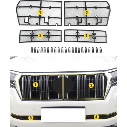 Car Front Grill Insect Net Insect Screening Mesh for Prado