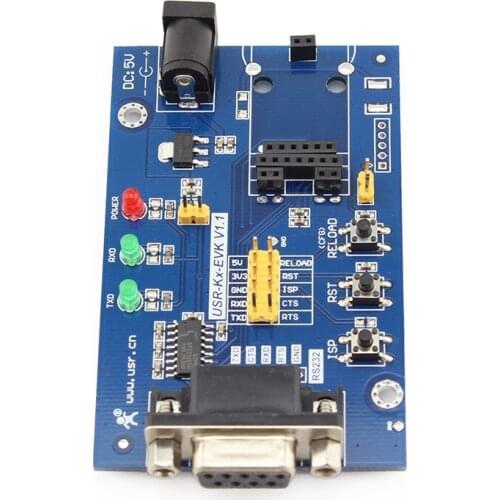 TTL Serial to Ethernet Module Super Network Port Evaluation Board USR-KX-EVK