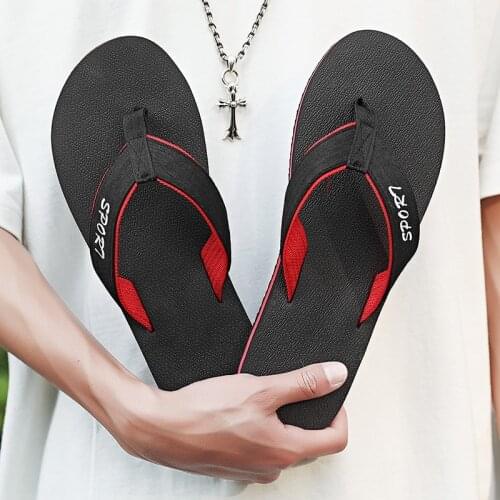XMISTUO Fashion 2020 New Cool Mens Slippers Wear-resistant Hot Selling Student Beach Slippers Outdoor Leisure Sports Slippers